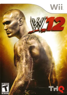 WWE 12 box cover front